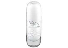 Essence Nail Colour Gel gelový lak na nehty 33 Just White 8 ml