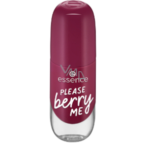 Essence Nail Colour Gel gelový lak na nehty 20 Please Berry Me 8 ml