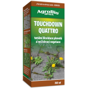 AgroBio Touchdown Quattro herbicid k likvidaci nežádoucí vegetace 250 ml BSN5B2024, 2/2028