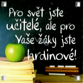 Albi Magnet Pro svět jste učitelé, ale pro Vaše žáky jste hrdinové! 6,5 x 6,5 cm