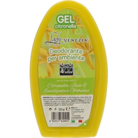 Lady Venezia Citronella Gelový osvěžovač vzduchu vanička 125 g