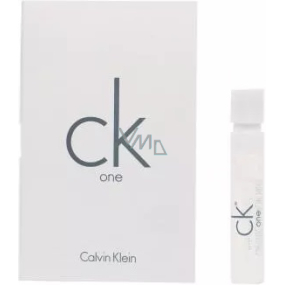 Calvin Klein One toaletní voda unisex 1,2 ml s rozprašovačem, vialka