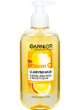 Garnier Skin Naturals Vitamin C čisticí pleťový gel pro mdlou a unavenou pleť 200 ml dávkovač