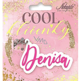 Nekupto Cool jmenná klíčenka Denisa 1 kus