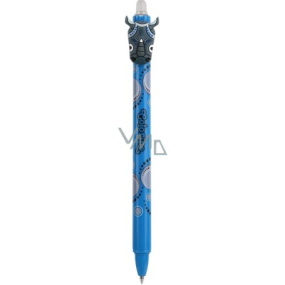 Colorino Gumovatelné pero Divoká zvířata modré, modrá náplň 0,5 mm