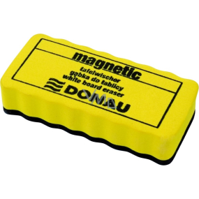 Donau Mazací houba na bílé tabule, magnetická, žlutá 110 x 57 x 25 mm