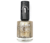 Rimmel London Super Gel lak na nehty 095 Going for Gold 12 ml