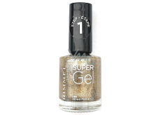 Rimmel London Super Gel lak na nehty 095 Going for Gold 12 ml