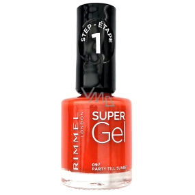 Rimmel London Super Gel lak na nehty 097 Party Till Sunset 12 ml