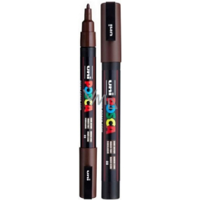 Posca Univerzální akrylátový popisovač 0,9 - 1,3 mm Tmavě hnědá PC-3M
