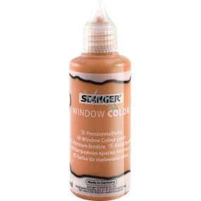 Stanger Barva na sklo Hnědá 80 ml