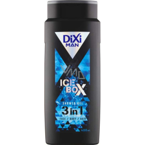Dixi Men 3v1 Ice Box sprchový gel pro muže 400 ml