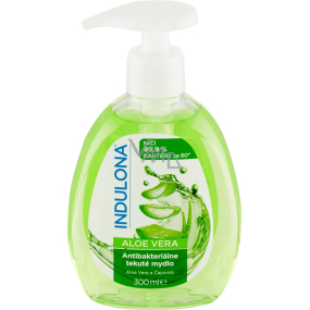 Indulona Aloe Vera antibakteriální tekuté mýdlo dávkovač 300 ml