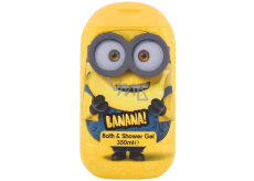 Mimoni Banana! 2v1 sprchový gel a pěna do koupele pro děti 350 ml