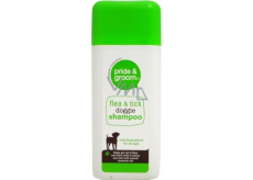 Pride & Groom Flea & Tick Doggie Shampoo šampon pro psy proti blechám a klíšťatům 300 ml