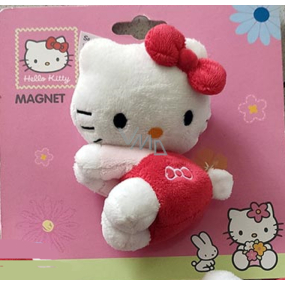 Hello Kitty plyšová hračka s magnetem 12 cm, doporučený věk 3+