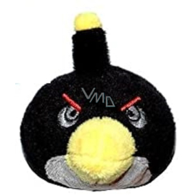 Angry Birds plyšová násadka na tužku/prstová hračka Černá 5 cm 1 kus
