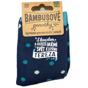 Albi Bambusové ponožky Tereza, velikost 37 - 42