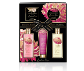 Baylis & Harding Tajemná růže mycí gel 300 ml + koupelový a sprchový krém 300 ml + mléko na ruce a tělo 130 ml + toaletní mýdlo 150 g + tělové máslo 100 ml, kosmetická sada pro ženy