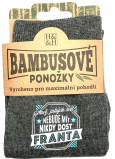 Albi Bambusové ponožky Franta, velikost 39 - 46