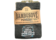 Albi Bambusové ponožky Martin, velikost 39 - 46