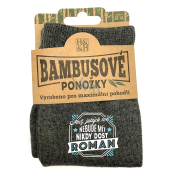 Albi Bambusové ponožky Roman, velikost 39 - 46