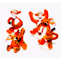 Disney Medvídek Pú Mini figurka - Tygřík ležící, 1 kus, 5 cm