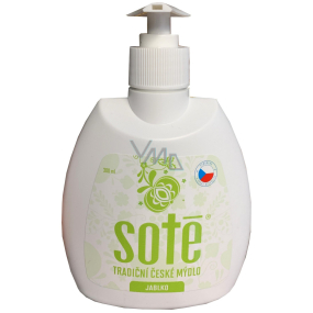 Soté Mink Jablko tradiční tekuté mýdlo dávkovač 300 ml