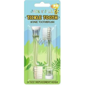 Jack N Jill BIO Tickle Tooth Soft náhradní hlavice 2 kusy
