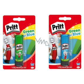 Pritt Original kancelářské lepidlo tyčinka Zelené, modré 20 g