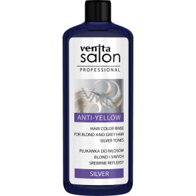 Venita Salon Professional Anti-Yellow přeliv pro světlé a šedivé vlasy Stříbrný 200 ml