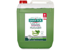 Sanytol Zelený čaj & Aloe Vera hydratující mýdlo na ruce kanystr 5 l