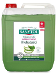 Sanytol Zelený čaj & Aloe Vera dezinfekční hydratující mýdlo na ruce kanystr 5 l