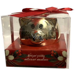 Albi Mini pokladnička zlaté prasátko Krásné svátky milované mamince 6 cm