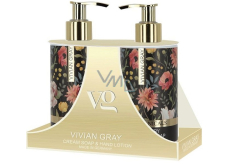 Vivian Gray Botanicals luxusní tekuté mýdlo 250 ml + luxusní mléko na ruce 250 ml, kosmetická sada pro ženy