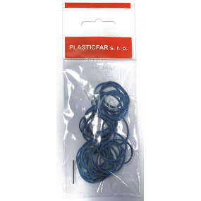 PlasticFar Gumičky modré 20 mm 30 kusů
