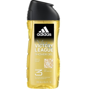 Adidas Victory League 3in1 sprchový gel na tělo, vlasy a pleť pro muže 250 ml
