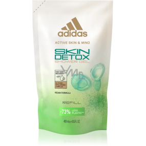 Adidas Skin Detox sprchový gel s meruňkovými pecičkami pro ženy 400 ml náhradní náplň