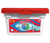 Bonux White Polar Ice Fresh 3v1 gelové kapsle na praní bílého prádla 12 dávek 318 g