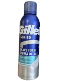Gillette Series Sensitive Cool pěna na holení pro muže 200 ml