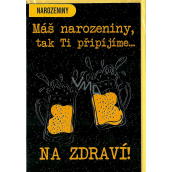 Nekupto Přání k narozeninám Pivo 115 x 170 mm