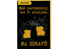 Nekupto Přání k narozeninám Pivo 115 x 170 mm