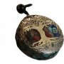 Orgonit amulet, Strom života, generátor energie, přírodní kámen (7 čaker) + epoxidová pryskyřice + lano 22 g
