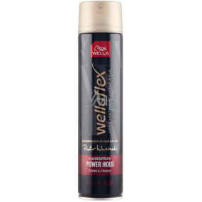 Wella Wellaflex Power Hold Form & Finish lak na vlasy s extra silnou fixací 250 ml