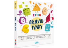 Albi Kvído Objevuj tvary interaktivní vzdělávací kniha, doporučený věk 3+
