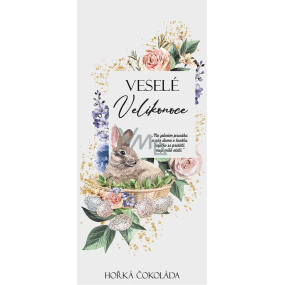 Bohemia Gifts Hořká čokoláda Veselé Velikonoce 100 g