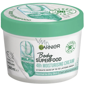 Garnier Body Superfood Aloe Vera tělový krém pro normální až suchou pokožku 380 ml