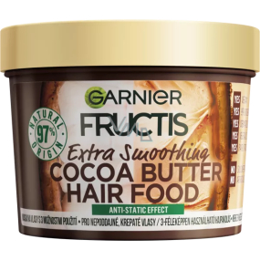 Garnier Fructis Cocoa Butter Hair Food maska pro nepoddajné a krepaté vlasy 400 ml