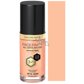 Max Factor Facefinity All Day Flawless 3v1 make-up C64 Rose Gold 30 ml