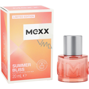 Mexx Summer Bliss Woman toaletní voda pro ženy 20 ml